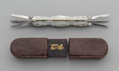 Lot 583 - A FINE AND VERY RARE SMALL BARREL POCKET KNIFE, JOSEPH RODGERS, MAKERS TO HIS MAJESTY, NO. 6 NORFOLK STREET, SHEFFIELD, LATE 19TH CENTURY