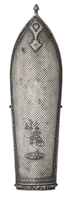 Lot 66 - â’¶ A SOUTH INDIAN DECORATED ARM DEFENCE (DASTANA), 17TH/EARLY 18TH CENTURY
