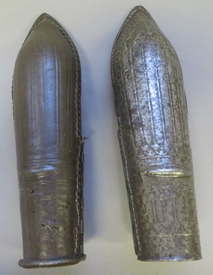 Lot 74 - â’¶ TWO SOUTH INDIAN ARM DEFENCES (DASTANA), 17TH/EARLY 18TH CENTURY