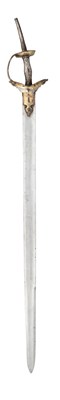 Lot 86 - â“Œ AN INDIAN SWORD (FIRANGI), LATE 17TH/18TH CENTURY