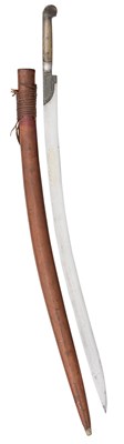 Lot 101 - AN OTTOMAN SHORTSWORD (YATAGHAN), DATED 1206 AH (CIRCA 1791/2)