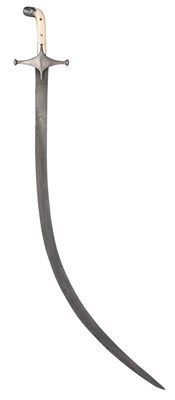 Lot 129 - ËœA PERSIAN SWORD (SHAMSHIR), 18TH CENTURY