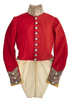 Lot 191 - A GEORGIAN OFFICER'S COATEE OF THE 6TH INNISKILLING DRAGOONS