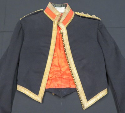 Lot 197 - AN OFFICER'S MESS DRESS OF THE 11TH PRINCE ALBERT VICTOR'S OWN CAVALRY, 1938