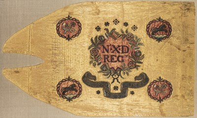 Lot 218 - A GUIDON OF THE N:X:D REGIMENT
