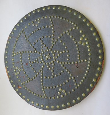 Lot 232 - A TARGE IN 18TH CENTURY STYLE