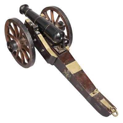 Lot 253 - ËœA VICTORIAN SALUTING CANNON, SECOND HALF OF THE 19TH CENTURY
