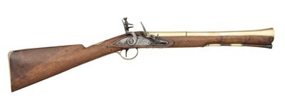 Lot 269 - A FLINTLOCK BLUNDERBUSS BY JOVER, CIRCA 1780