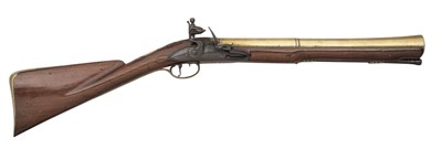 Lot 270 - â€¡ A FLINTLOCK BLUNDERBUSS BY EDWARD (1) NORTH, LONDON, CIRCA 1760