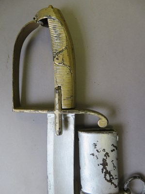 Lot 296 - â’¶ A 1788 PATTERN LIGHT CAVALRY OFFICER'S SWORD