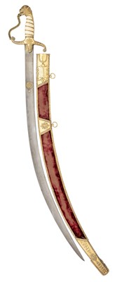 Lot 313 - Ëœâ’¶ A FINE GOLD-MOUNTED PRESENTATION SWORD TO LIEUTENANT GENERAL WATSON, 1813
