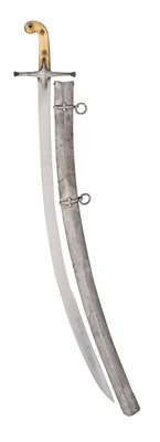 Lot 315 - Ëœâ’¶ A CAVALRY OFFICER'S SWORD WITH MAMELUKE HILT, CIRCA 1820-30