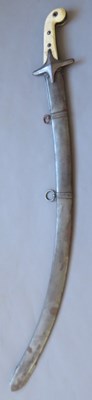Lot 318 - Ëœâ’¶ AN OFFICER'S SWORD WITH MAMELUKE HILT, MID-19TH CENTURY