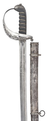 Lot 319 - â’¶ A WILLIAM IV 1821 PATTERN HEAVY CAVALRY OFFICER'S UNDRESS SWORD