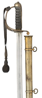 Lot 323 - â’¶ AN 1822 PATTERN STAFF OR GENERAL OFFICER'S SWORD