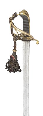 Lot 324 - â’¶ AN 1822 PATTERN STAFF OR GENERAL GRENADIER OFFICER'S SWORD BY JOHNSTON, LONDON, CIRCA 1820-30