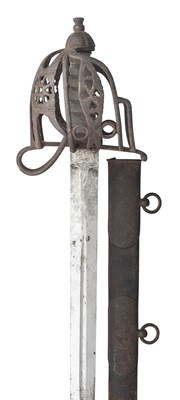Lot 331 - â’¶ TWO HIGHLAND OFFICER'S BASKET-HILTED BROADSWORDS, ONE SECOND QUARTER OF THE 19TH CENTURY