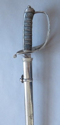 Lot 333 - â’¶ AN 1854 SCOTS GUARD PATTERN OFFICER'S SWORD, BY HENRY WILKINSON, NO.28215 FOR 1887