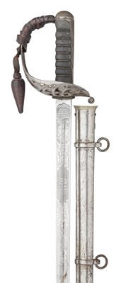 Lot 337 - â’¶ AN EDWARD VII 1887 PATTERN HEAVY CAVALRY OFFICER'S SWORD BY WILKINSON, NO. 39354 FOR 1902