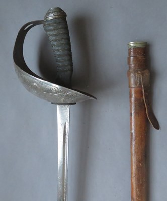 Lot 347 - â’¶ A GEORGE V IMPERIAL 1912 PATTERN CAVARY OFFICER'S SWORD BY WILKINSON, NO. 59740 FOR 1923