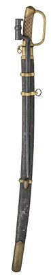 Lot 381 - â’¶ A RUSSIAN MODEL 1881 DRAGOON SHASQUA