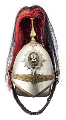 Lot 398 - â’¶ AN 1871 PATTERN DRAGOON HELMET