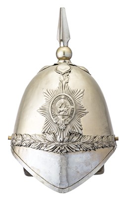 Lot 399 - â’¶ A HELMET OF THE MONTGOMERYSHIRE YEOMANRY, CIRCA 1882-1914