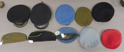 Lot 409 - â’¶ OFFICERS' CAPS, CIRCA 1902 AND LATER