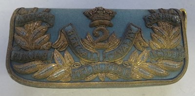 Lot 461 - â’¶ AN OFFICER'S POUCH OF THE 2ND BENGAL CAVALRY (GARDNER'S HORSE)