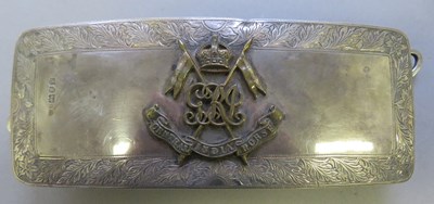Lot 462 - â’¶ AN OFFICER'S POUCH OF THE CENTRAL INDIA HORSE