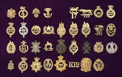 Lot 476 - â’¶ GLENGARRY BADGES, PRE-1881
