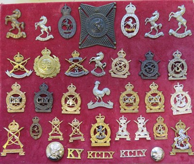 Lot 478 - â’¶ BUTTONS AND BADGES