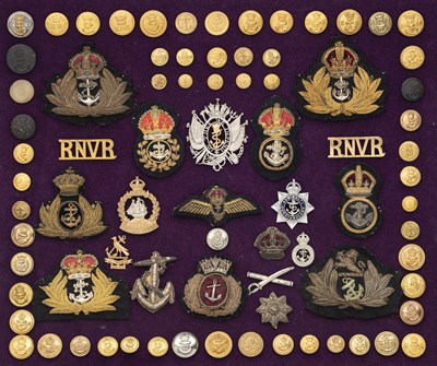 Lot 486 - â’¶ ROYAL NAVY INSIGNIA
