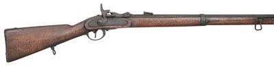 Lot 499 - â’¶ FOUR .550 CALIBRE AUSTRIAN MODEL 1854/67 BREECH-LOADING WÃ„NZL SYSTEM RIFLES, THE FIRST DATED 1860