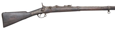 Lot 500 - â’¶ FIVE .450 CALIBRE BELGIAN MODEL 1867 BREECH-LOADING ALBINI-BRÃ„NDLIN RIFLES, THE FIRST DATED 1867