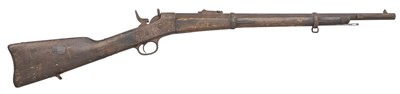 Lot 509 - â’¶ A .50 CALIBRE U.S. MODEL 1871 REMINGTON ROLLING BLOCK ARMY RIFLE AND A .50 CALIBRE U.S. CARBINE
