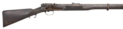 Lot 520 - â’¶ A .577 CALIBRE BREECH-LOADING SECOND MODEL SOPER PATENT MILITARY RIFLE AND A TARGET RIFLE