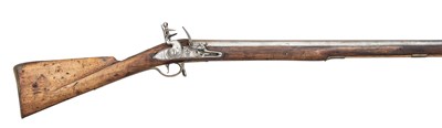 Lot 523 - â’¶ A .700 CALIBRE FLINTLOCK 1760 LIGHT INFANTRY PATTERN MUSKET, THE LOCK BY VERNON, DATED 1759