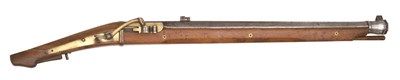 Lot 12 - AN 11 BORE JAPANESE SNAP-MATCHLOCK MUSKET