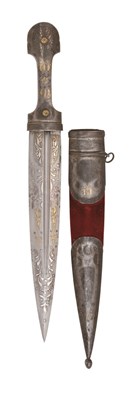 Lot 72 - A CAUCASIAN KINDJAL