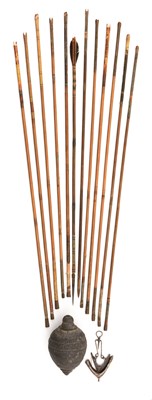 Lot 81 - TWELVE INDIAN ARROWS