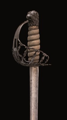 Lot 112 - A RARE DRAGOON OFFICER'S 'FIELD' OR FIGHTING SWORD