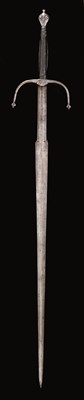 Lot 127 - A RARE ITALIAN HAND-AND-A-HALF SWORD