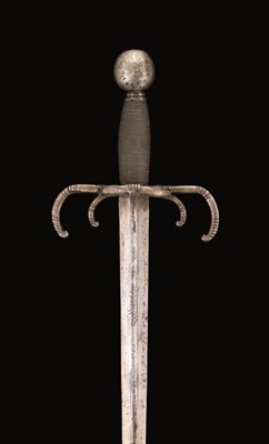 Lot 129 - AN ITALIAN BROADSWORD