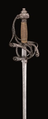 Lot 131 - A COMPOSITE RAPIER IN THE MANNER OF CLAUDE SEVIGNY OF TOURS