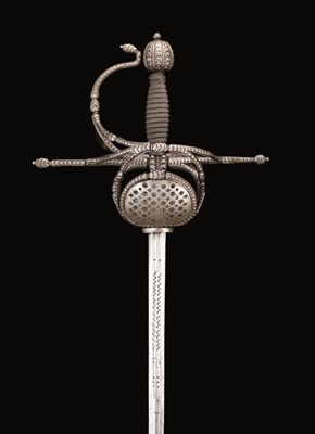 Lot 132 - A PAPPENHEIMER RAPIER