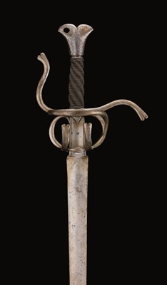Lot 135 - A GERMAN PIKEMAN'S SWORD
