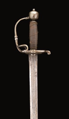 Lot 136 - A NORTH EUROPEAN RIDING SWORD