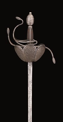 Lot 148 - A CUP HILT RAPIER