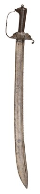Lot 153 - AN ENGLISH HUNTING SWORD